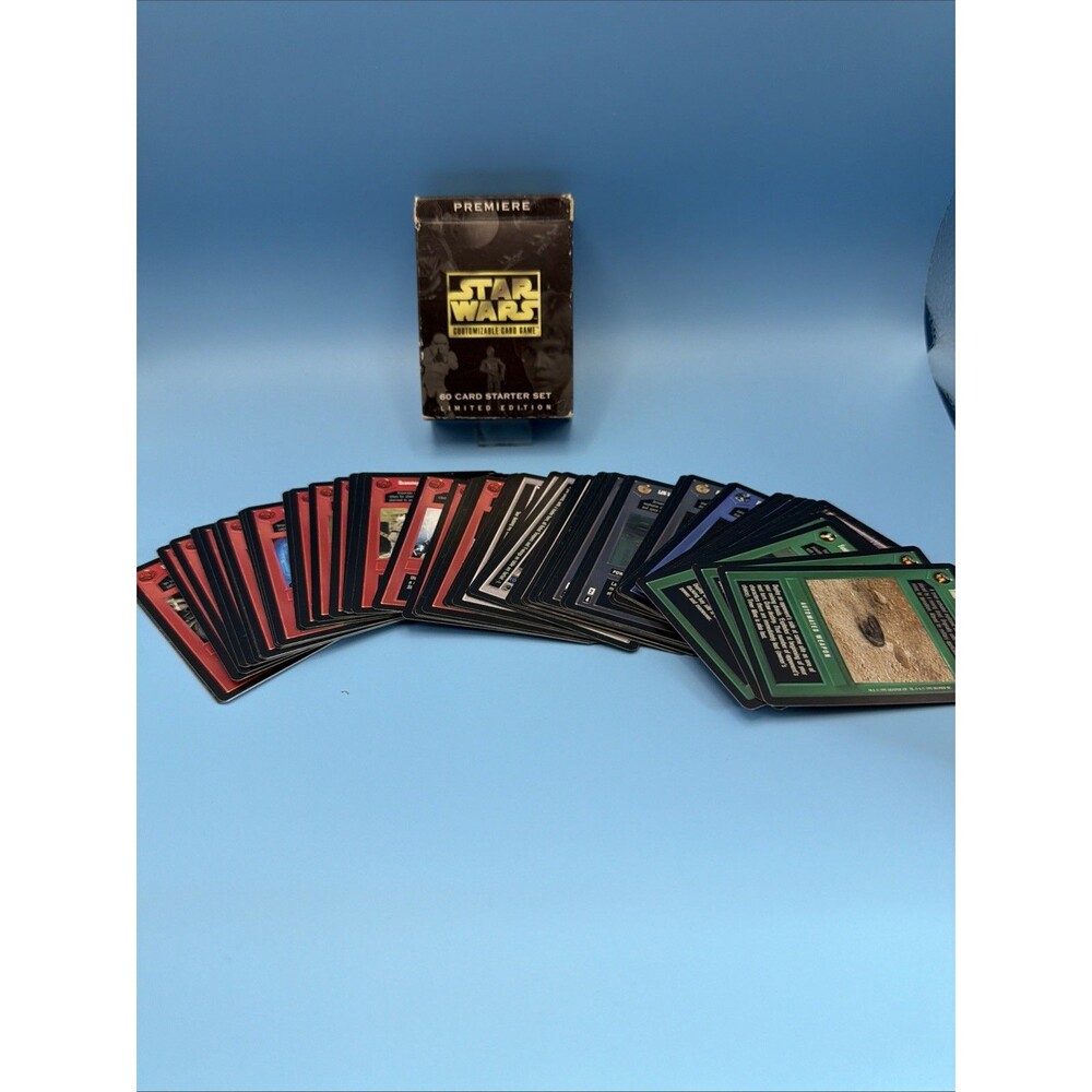 Star Wars CCG Premiere Limited Edition 60 Card Starter deck 1995 Decipher
